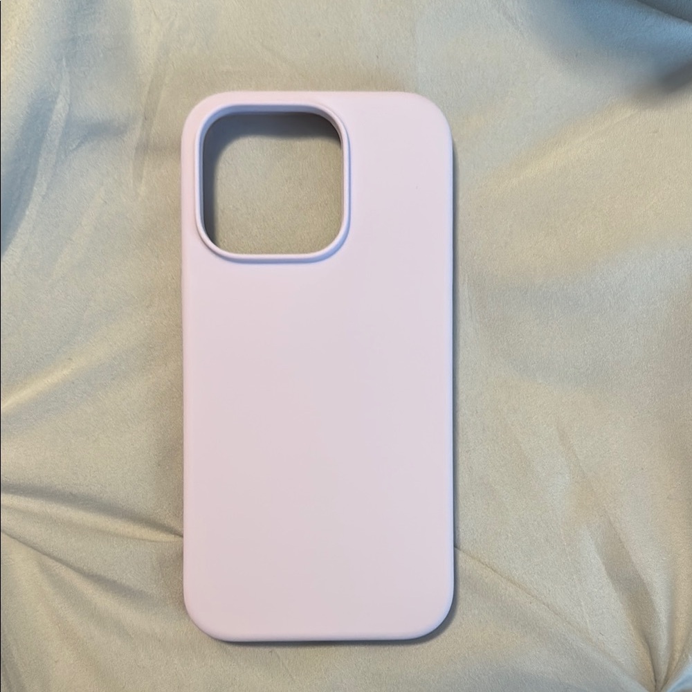 Lavender Silicone Phone Case